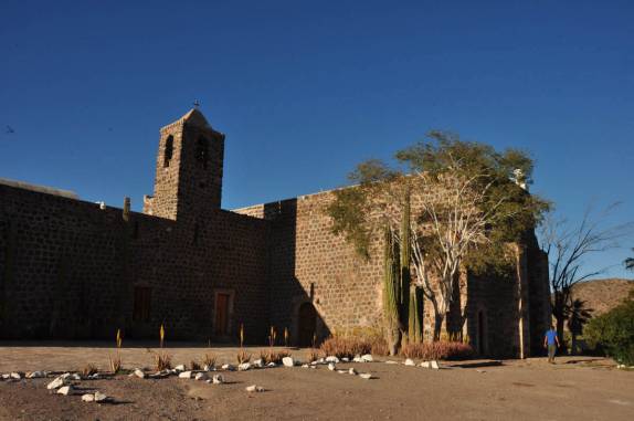 Visitando a Missión Santa Rosalía, em Mulegé, na Baja California - México